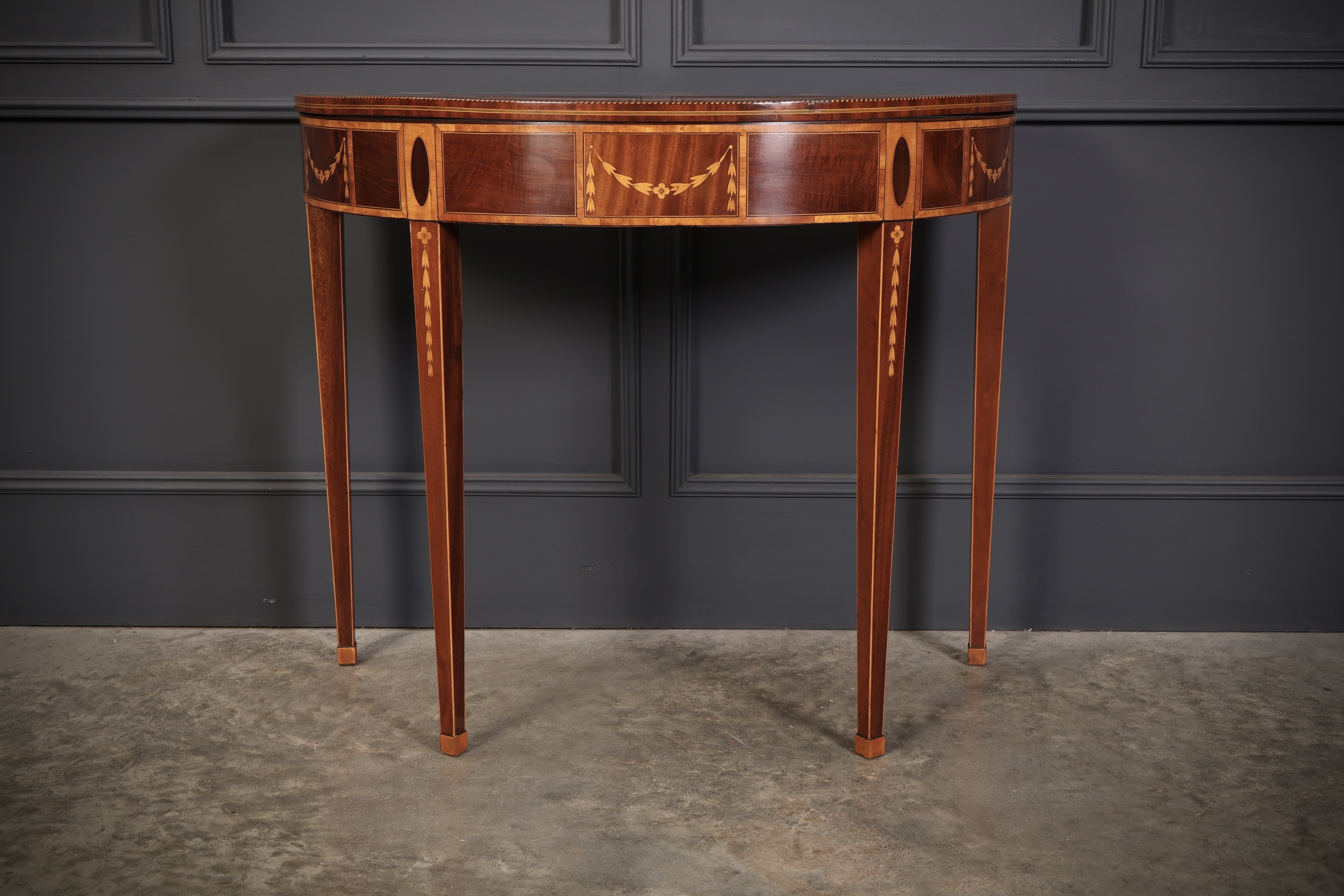 Rare 18th Century Marquetry Inlaid Tea Table - Image 5